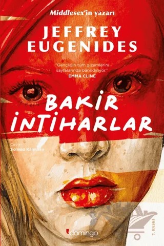 Bakir İntiharlar – Jeffrey Eugenides – Domingo Yayınevi kitap kapağı