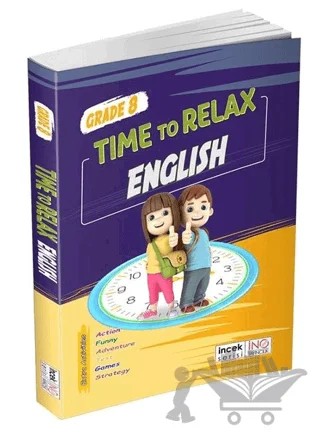 8. Sınıf Time to Relax English – Kolektif – İnovasyon Yayınları kitap kapağı