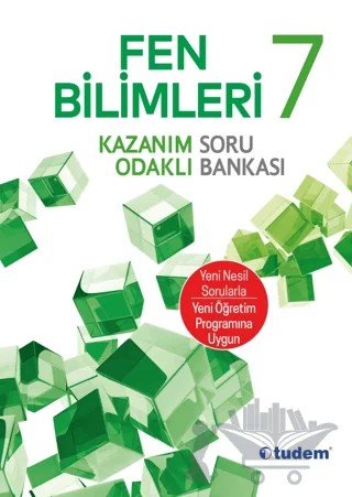 7. Sınıf Fen Bilimleri Kazanım Odaklı Soru Bankası – Kolektif – Tudem Yayınları - Bayilik kitap kapağı