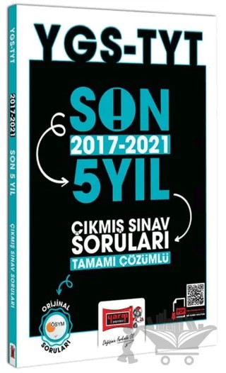 TYT Son 5 Yıl Tamamı Çözümlü Çıkmış Sınav Soruları – Kolektif – Yargı Yayınevi kitap kapağı