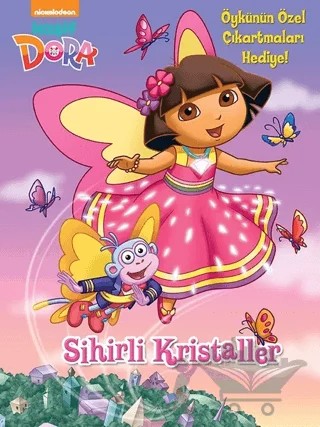 Kaşif Dora - Sihirli Kristaller – Kolektif – Doğan Egmont Yayıncılık kitap kapağı