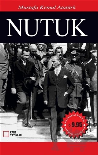 Nutuk – Mustafa Kemal Atatürk – Kare Yayınları kitap kapağı