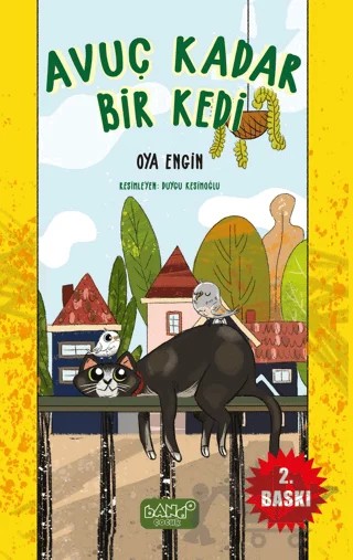 Avuç Kadar Bir Kedi – Oya Enğin – Bando Yayınları kitap kapağı