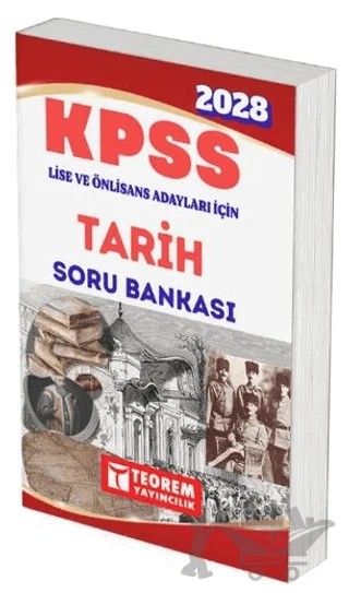 2028 KPSS Lise Önlisans Tarih Soru Bankası – Kolektif – Teorem Yayıncılık kitap kapağı