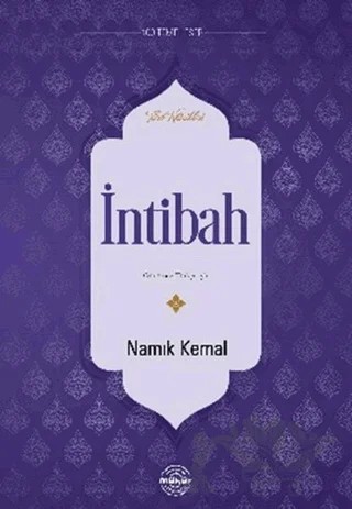 İntibah – Namık Kemal – Mühür Kitaplığı kitap kapağı