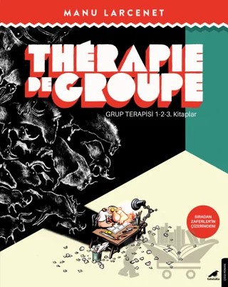 Grup Terapisi – Manu Larcenet – Kara Karga Yayınları kitap kapağı