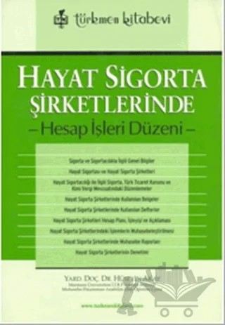 Hayat Sigorta Şirketlerinde – Kolektif – Türkmen Kitabevi kitap kapağı