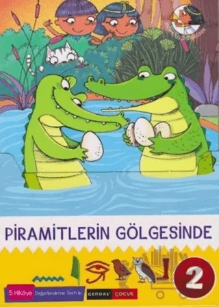 Piramitlerin Gölgesinde 5 Kitap 2. Seri - Poşetli – Kolektif – Gendaş Çocuk kitap kapağı
