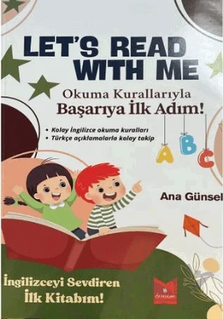 Let's Read With Me – Ana Günsel – Serencam Yayınevi kitap kapağı