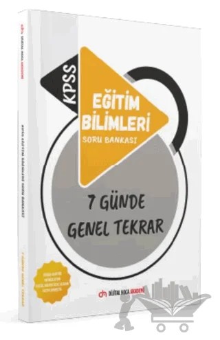 KPSS Eğitim Bilimleri Soru Bankası 7 Günde Genel Tekrar Kitabı Akademi – Kolektif – Dijital Hoca kitap kapağı