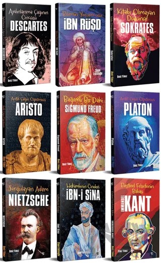 Fikir İnsanları - 9 Kitap Takım – Kolektif – Halk Kitabevi kitap kapağı