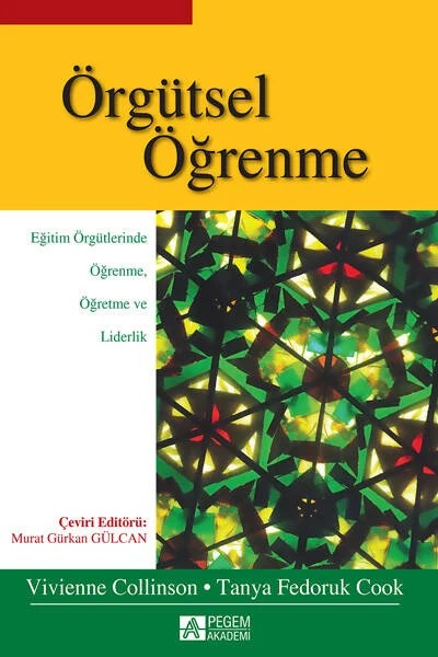 Örgütsel Öğrenme – Vivienne Collinson, Tanya Fedoruk Cook – Pegem Akademi Yayıncılık kitap kapağı