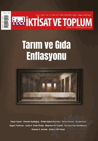 İktisat ve Toplum Dergisi 147. Sayı: Tarım ve Gıda Enflasyonu – İktisat ve Toplum Dergisi kitap kapağı
