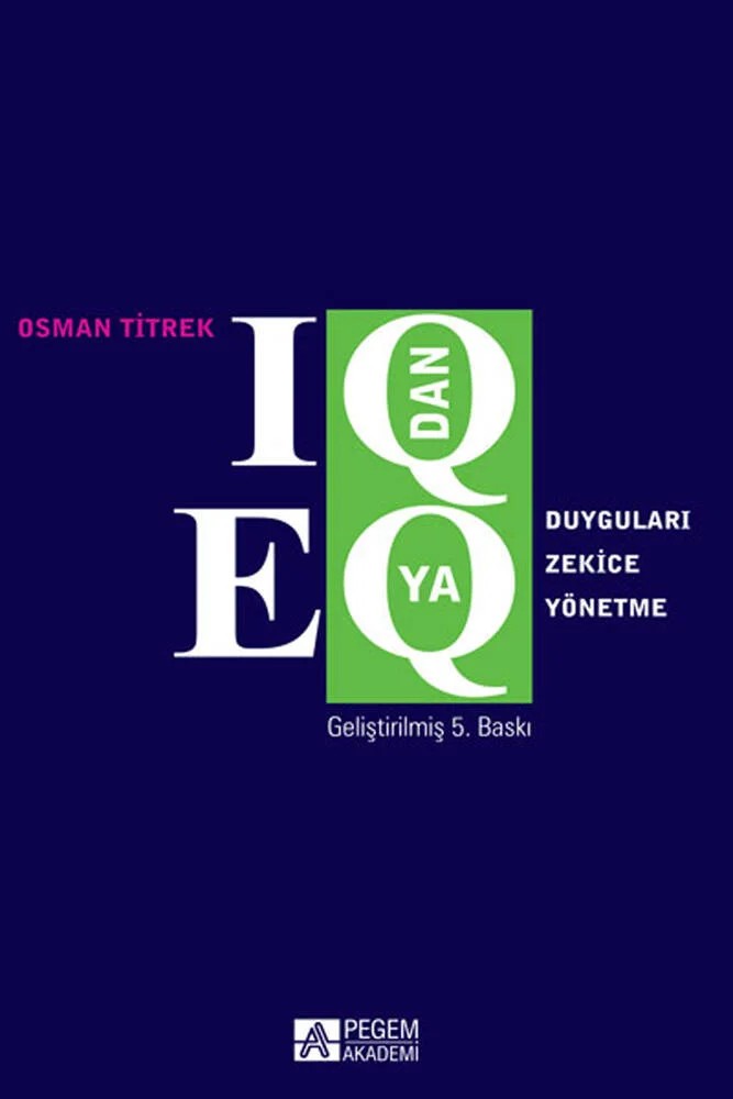 IQ dan EQ ya Duyguları Zekice Yönetme – Osman Titrek – Pegem Akademi Yayıncılık kitap kapağı