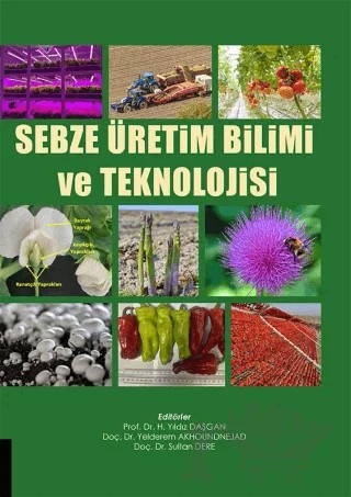 Sebze Üretim Bilimi ve Teknolojisi – Hayriye Yıldız Daşgan, Yelderem Akhoundnejad, Sultan Dere – Akademisyen Kitabevi kitap kapağı