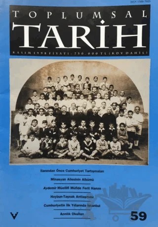 Toplumsal Tarih Dergisi Sayı: 59 – Tarih Vakfı Yurt Yayınları - Toplumsal Tarih Dergisi kitap kapağı