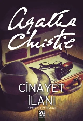 Cinayet İlanı – Agatha Christie – Altın Kitaplar kitap kapağı