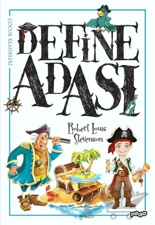 Define Adası – Robert Louıs Stevenson – Pogo Çocuk kitap kapağı