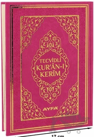 Tecvidli Kur'an-i Kerim (Orta Boy, Termo Deri) - 133TR – Kolektif – Ayfa Basın Yayın kitap kapağı