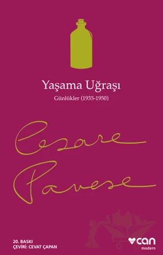 Yaşama Uğraşı – Cesare Pavese – Can Yayınları kitap kapağı