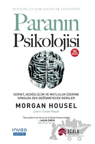 Paranın Psikolojisi – Morgan Housel – Scala Yayıncılık kitap kapağı