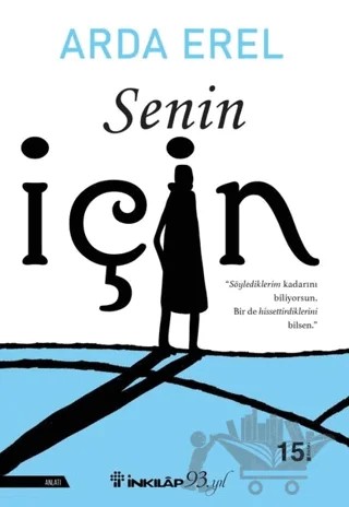 Senin İçin – Arda Erel – İnkılap Kitabevi kitap kapağı