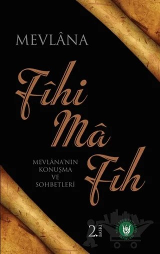 Fihi Ma Fih – Mevlana Celaleddin Rumi – Tedev Yayınları kitap kapağı