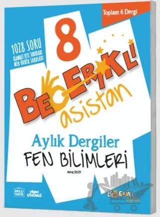 8. Sınıf Becerikli Asistan Fen Bilimleri Aylık Dergiler Seti – Kolektif – Fenomen Yayınları kitap kapağı