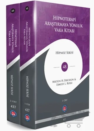 Hipnoterapi Araştırmaya Yönelik Vaka Kitabı – Ernest L. Rossi, Milton H. Erickson – Psikoterapi Enstitüsü kitap kapağı