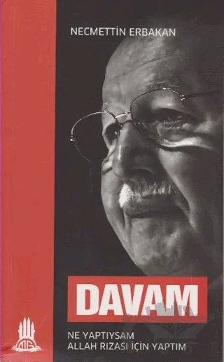 Davam – Necmettin Erbakan – Milli Gazete Yayınları kitap kapağı