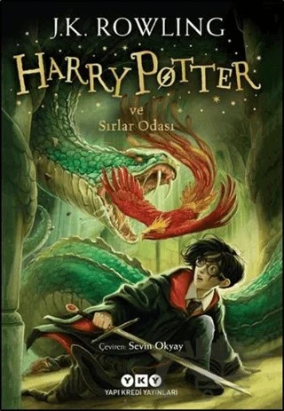 Harry Potter ve Sırlar Odası - 2 – J. K. Rowling – Yapı Kredi Yayınları kitap kapağı