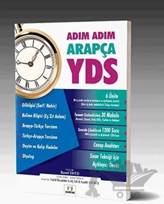 Adım Adım Arapça YDS – Basel Swed – Mektep Yayınları kitap kapağı