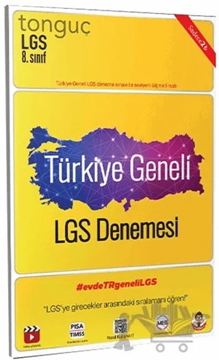 2021 LGS Türkiye Geneli Denemesi – Kolektif – Tonguç Akademi kitap kapağı