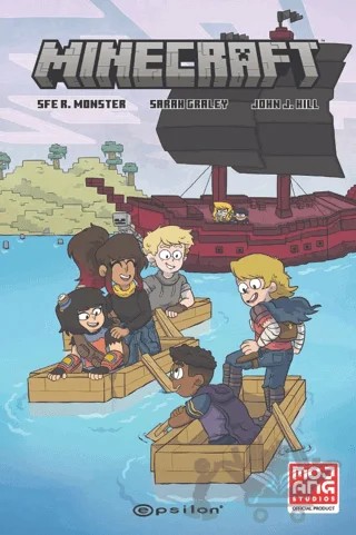Minecraft 2 – John J. Hill, Sfe R. Monster, Sarah Graley – Epsilon Yayınevi kitap kapağı