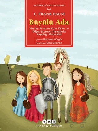 Büyülü Ada – L. Frank Baum – Yapı Kredi Yayınları kitap kapağı