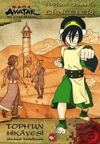 Avatar - Toph’un Hikayesi – Michael Teitelbaum – Beyaz Balina Yayınları kitap kapağı