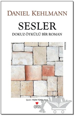 Sesler – Daniel Kehlmann – Can Yayınları kitap kapağı