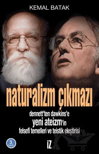 Naturalizm Çıkmazı – Kemal Batak – İz Yayıncılık kitap kapağı