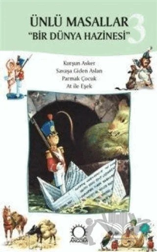 Ünlü Masallar 3 Bir Dünya Hazinesi – Derleme – Angora Kitapları kitap kapağı