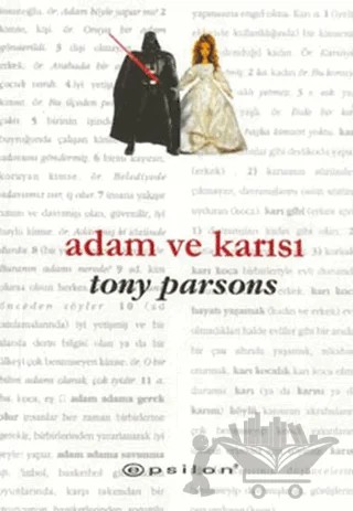 Adam ve Karısı – Tony Parsons – Epsilon Yayınevi kitap kapağı