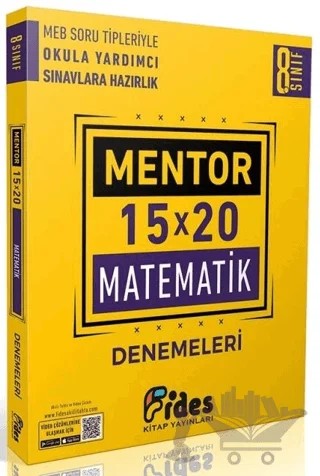 8. Sınıf Mentor 15 x 20 Matematik Deneme Fides Yayınları – Kolektif – Fides Yayıncılık kitap kapağı