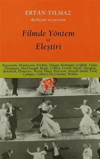 Filmde Yöntem ve Eleştiri – Ertan Yılmaz – De Ki Yayınları kitap kapağı