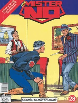 Mister No Sayı: 28 Geçmişi Olmayan Adam – Lal Kitap kitap kapağı