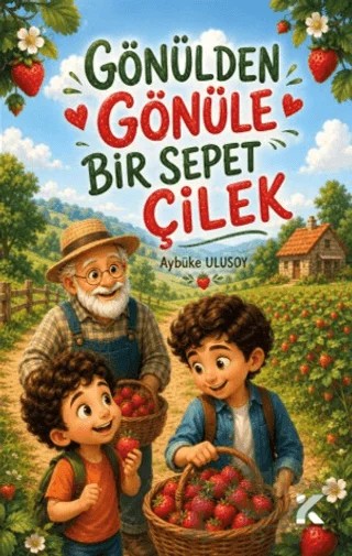 Gönülden Gönüle Bir Sepet Çilek – Aybüke Ulusoy – Kiba Yayımcılık kitap kapağı