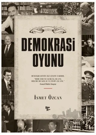 Demokrasi Oyunu – İsmet Özcan – Halk Kitabevi kitap kapağı