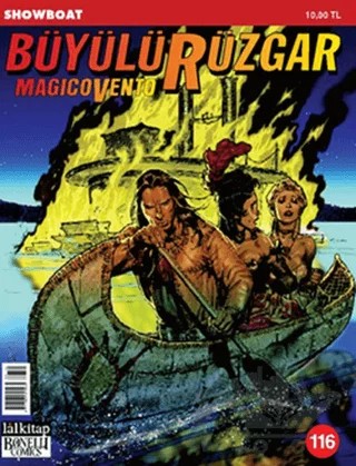 Büyülü Rüzgar Sayı: 116 Showboat – Lal Kitap kitap kapağı