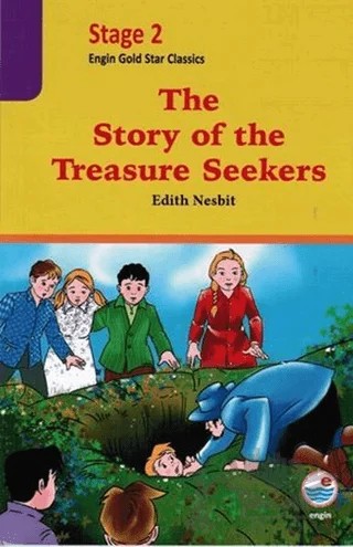 The Story of the Treasure Seekers (Cd'li) - Stage 2 – Edith Nesbit – Engin Yayınevi kitap kapağı