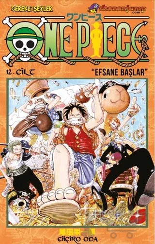 One Piece 12. Cilt – Eiiçiro Oda – Gerekli Şeyler Yayıncılık kitap kapağı