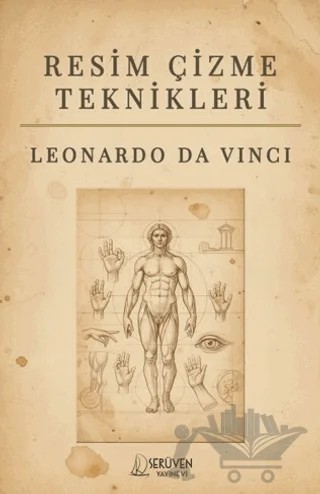 Resim Çizme Teknikleri – Leonardo Da Vinci – Serüven Yayınevi kitap kapağı