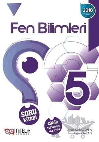 Nitelik 5. Sınıf Fen Bilimleri Soru Kitabı – Uğur Özcan Aykut – Nitelik Yayınları - Bayilik kitap kapağı